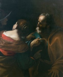 De verloochening van Sint Petrus door Mattia (1613 99) Preti