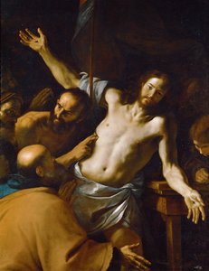 De ongelovigheid van Sint Thomas door Mattia Preti