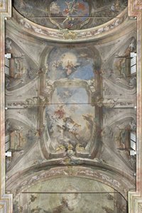 Plafond van het schip