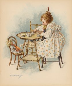 Moederlijke zorgen door Maud Humphrey