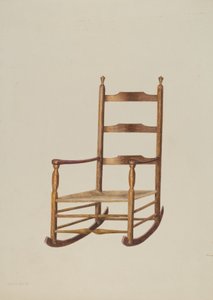 Schommelstoel door Maud M. Holme
