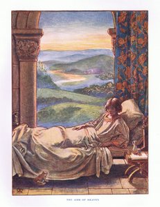 De luchten van de Hemel, illustratie uit Lady Anns Sprookjes, 1914