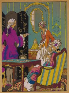 Illustratie voor Histoire de Manon Lescaut