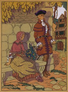 Illustratie voor Histoire de Manon Lescaut door Maurice Berty