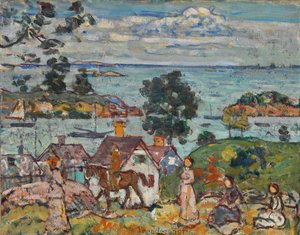 Haven van Gloucester door Maurice Brazil Prendergast