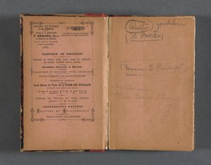 Italiaans Schetsboek, 1898-1899