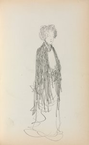 Italiaans schetsboek: Staande vrouw pagina 213, 1898-1899