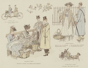 Illustratie voor La Vie De Londres door Mars