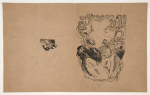 Les Camelots de la pensée (proef voor omslag) door Maurice Delcourt