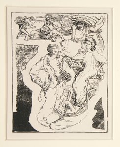 De straatverkopers van de gedachte; Straatverkoper en papier, p. 29 door Maurice Delcourt