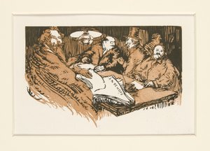 Les camelots de la Pensée, illustratie, p. 47 door Maurice Delcourt