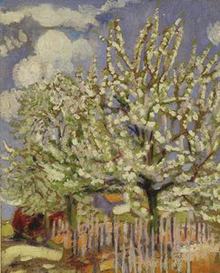 Bloeiende bomen, 1908
