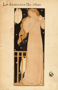 Claude-Achille Debussy (1862-1918), La damoiselle élue door Maurice Denis