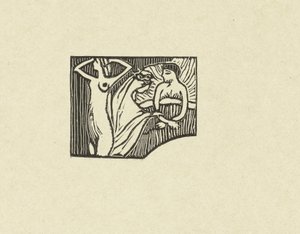 Illustratie bij gedicht uit dichtbundel Sagesse van Paul Verlaine door Maurice Denis