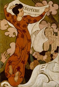 La Dépêche de Toulouse, 1892 door Maurice Denis