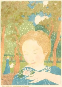 De houdingen zijn gemakkelijk en kuis door Maurice Denis