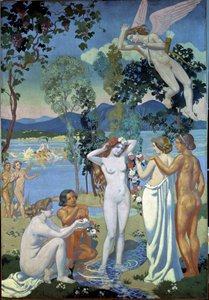 Het verhaal van Psyche (Paneel 1: Eros getroffen door de schoonheid van Psyche)