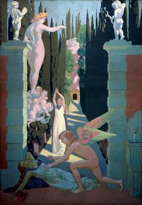 Het Verhaal van Psyche Paneel vier. De Wraak van Venus, 1908 door Maurice Denis