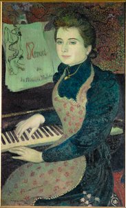 Het menuet van prinses Maleine (olieverfschilderij) door Maurice Denis