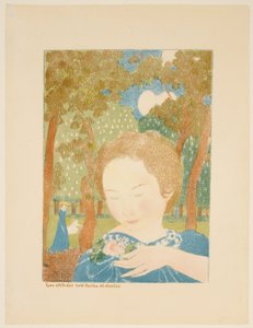 Dies sind einfache und keusche Haltungen door Maurice Denis