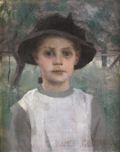 Een jong meisje, 1886