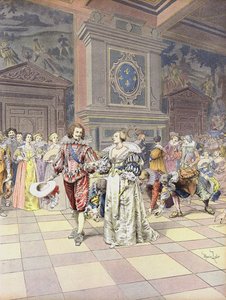 George Villiers, 1e hertog van Buckingham aan het hof in Frankrijk