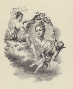 Illustratie voor Manon Lescaut (gravure) door Maurice Leloir