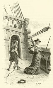 Illustratie voor De Drie Musketiers door Maurice Leloir