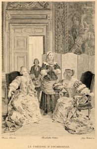 De gravin van Escarbagnas van Moliere