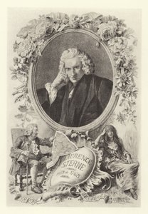 Laurence Sterne door Maurice Leloir