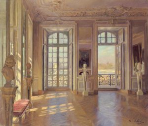 Zaal van de Dauphin in Versailles door Maurice Lobre