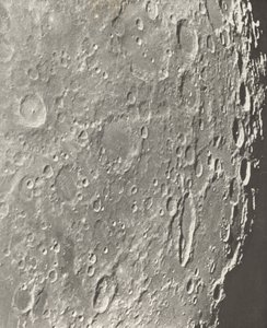 Fotografie van de maan Blancanus - Tycho - Schiller