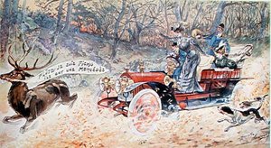Verdorie! Ik ben er geweest, ze hebben een Mercedes door Maurice Louis Henri Neumont