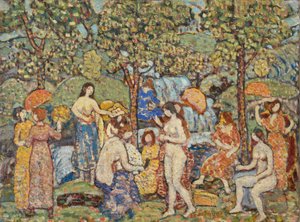 Idylle door Maurice Prendergast