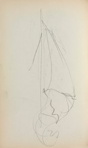 Italiaans schetsboek: Zeil (pagina 73) door Maurice Prendergast