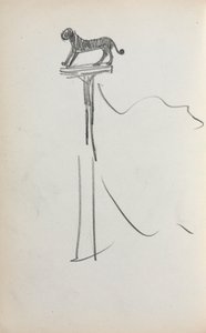 Italiaans schetsboek: San Marco leeuw () (pagina 39) door Maurice Prendergast