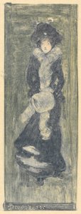 Dame Su Hui en haar verspuzzel door Maurice Brazil Prendergast
