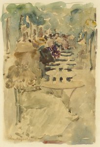 Outdoor Cafe door Maurice Prendergast