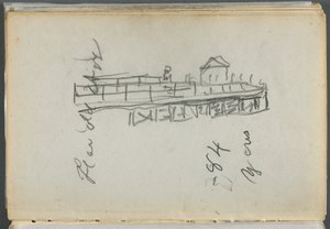 Schetsboek, The Dells, nr. 127, pagina 186: Dok