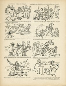 Illustratie van Maurice Radiguet (1866-1941) in Le Rire, 21/12/12 - De rode syndic van Toulon - Syndicalisme, Toulon