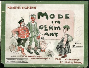 in Mode in Duitsland, ca. 1915 - Oorlog van 14-18, Duitsland Pruisen, Mode, Lelijkheid