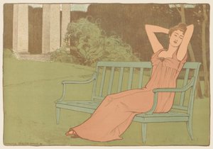 Corinne, 1897 door Maurice Realier Dumas