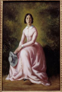 Portret van de zangeres Pauline Viardot (1821-1910)