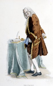 Voltaire door Mr. Sand. 19e eeuw door Maurice Sand