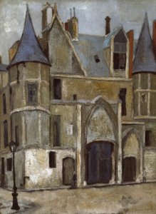 Hotel van Sens door Maurice Utrillo