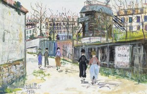 De Moulin de la Galette, Montmartre