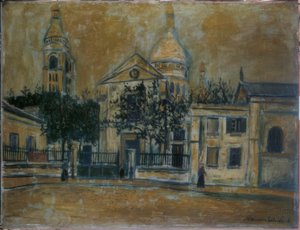 Sint-Pieter van Montmartre door Maurice Utrillo