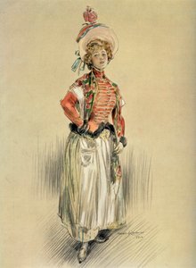 Mlle. Bresil - Rol van Mlle. Senedor. - La Montansier, 1904 door Maurice de Lambert