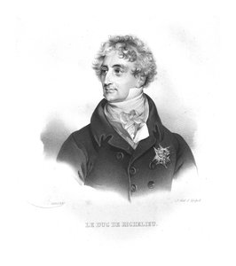 Armand-Emmanuel de Vignerot du Plessis, 1820s door Maurin