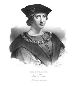 Karel VIII, koning van Frankrijk, ca. 1820s door Maurin